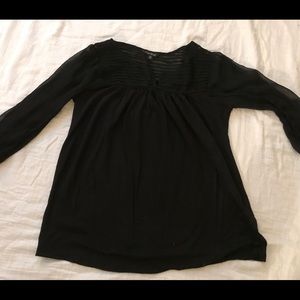 Lucky Brand black blouse